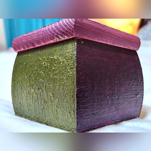 Jewelry box - handpainted - Picture 3 of 5